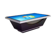 LCDの目的認識の多接触テーブルのホログラムは相互タッチ画面のテーブルを写し出した