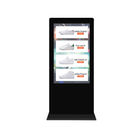 電光保護屋外のタッチ画面のキオスク、自由で永続的なデジタル表示装置スクリーン