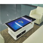 LCDマイクロソフトの表面の多タッチ画面のテーブル、ホテル高い定義タッチ画面ガラスのテーブル