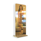 屋内永続的なデジタル表記のキオスクLCDの魔法の広告のスマートなタッチスクリーン ミラーのキオスク