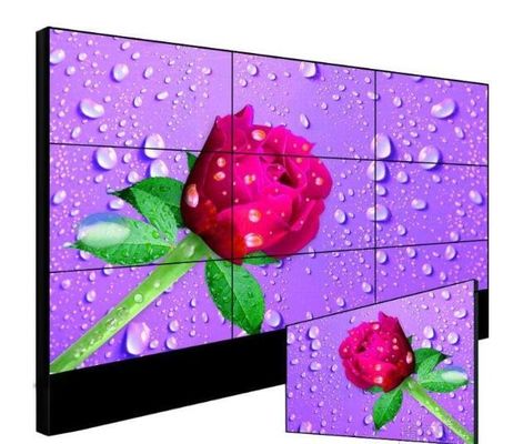 500nits RS232 55inの広告のための細い斜面LCDのパネル