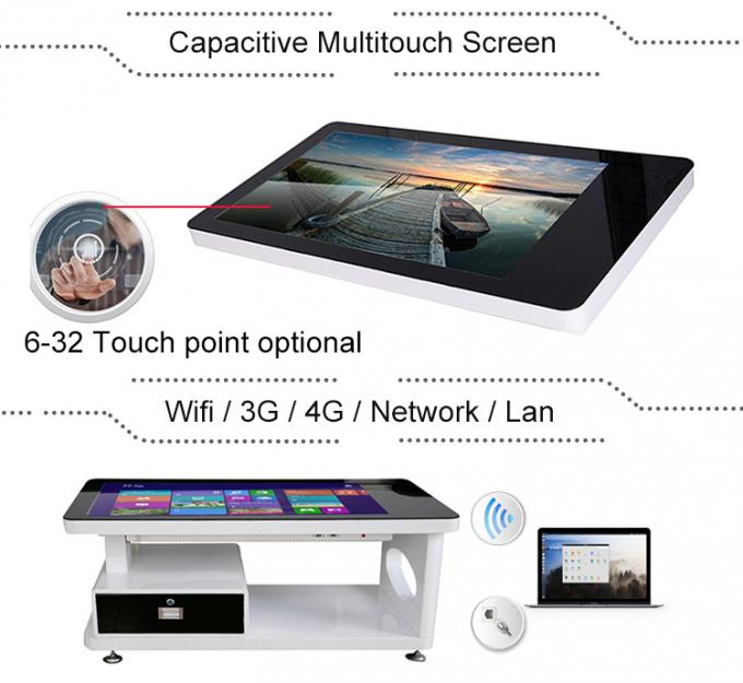 43inch最もよい価格のtftの商業タッチスクリーンのデジタル トーテムの接触テーブル