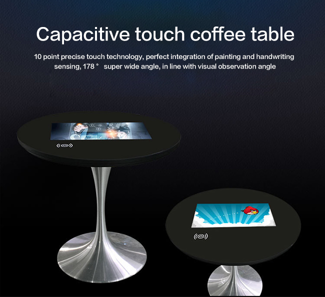 熱い販売のCostomizatbleのサイズOSスマートな相互MultitouchシステムLcd広告のパネルのタッチ画面のテーブル