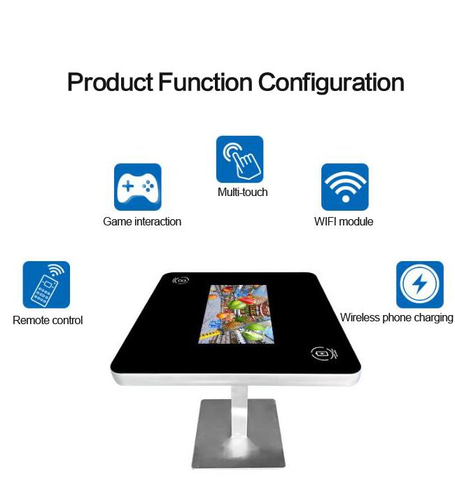 接触テーブルのWifiのアンドロイド/WindowsシステムLCDキオスクの相互多上のコーヒー コーヒーのためのスマートなタッチ画面のテーブル