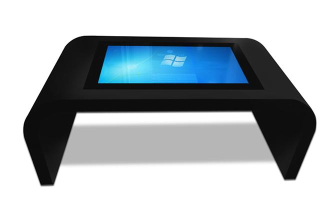43インチ容量性接触技術のオールインワン タッチ画面のコーヒー テーブル10ポイントのタッチ画面のテーブルの