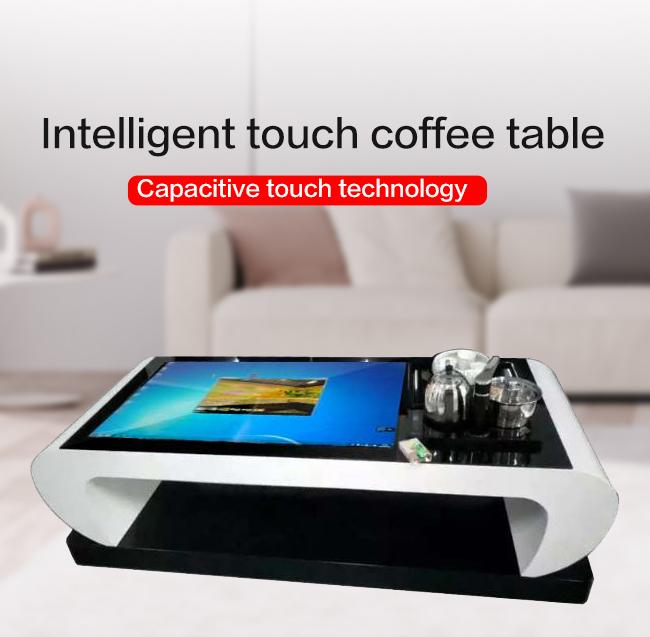 製造業者のスマートな接触テーブルのタッチ画面TVのテーブルが付いているスマートな容量性コーヒー テーブル