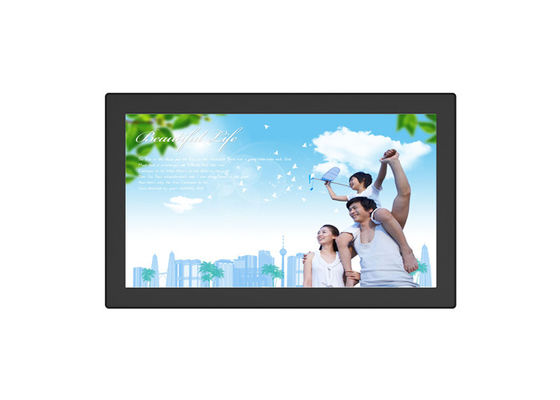 21.5インチ 1080P 壁マウント WiFi デジタル写真フレーム 110-240V AC入力
