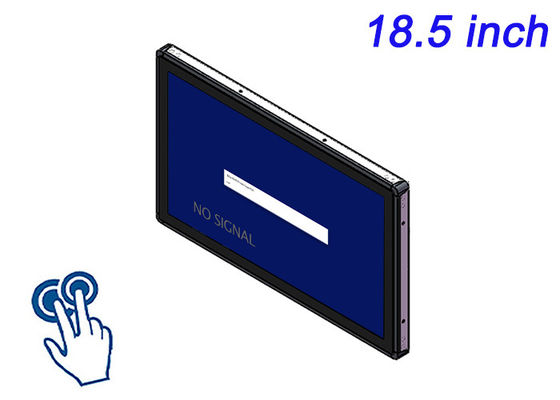 18.5インチタッチ内蔵モニター,フィットネス機器,情報キオスク,案内ディスプレイ,輸送インターフェイス