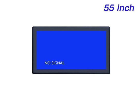 小売広告,交通ハブ,大規模産業用ダッシュボード,スタジアムディスプレイ用の55インチ埋め込みモニター