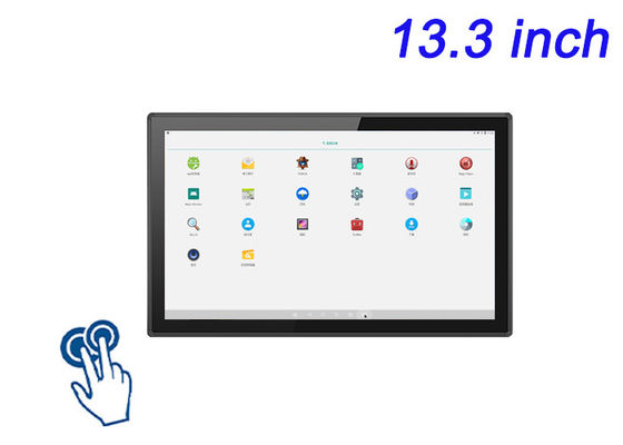 13.3インチAndroidタッチ内蔵モニター 小売ディスプレイ,産業制御システム,スマートホームハブ,デジタルサイネージ