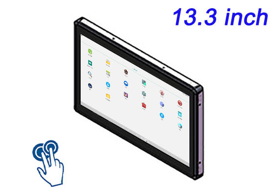 13.3インチAndroidタッチ内蔵モニター 小売ディスプレイ,産業制御システム,スマートホームハブ,デジタルサイネージ