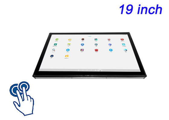 セキュリティシステム,工場自動化,輸送インターフェース,公共情報パネル用の19インチAndroidタッチ埋め込み画面