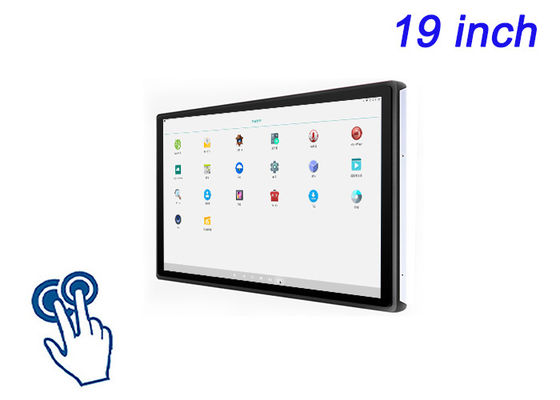 セキュリティシステム,工場自動化,輸送インターフェース,公共情報パネル用の19インチAndroidタッチ埋め込み画面