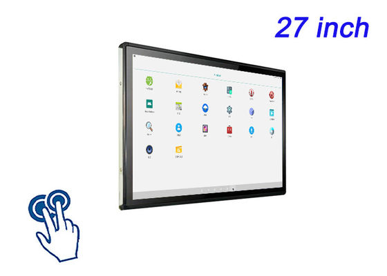 27インチAndroid内蔵タッチスクリーン 展示台,スマート小売アプリケーション,マルチメディアコンソール,制御システム