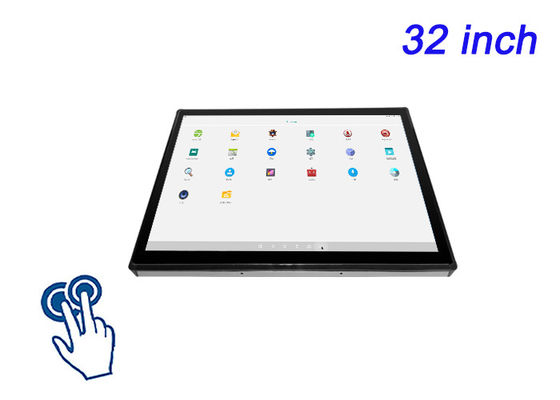 32インチのAndroid内蔵タッチモニター コマンドセンター,公共交通機関ディスプレイ,物流ダッシュボード,デジタル広告パネル