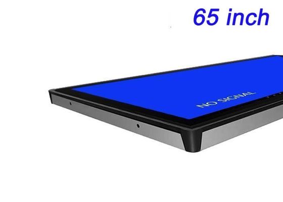 スマートインフラストラクチャ,ハイエンドデジタル広告,制御センター,エンターテインメントシステムのための65インチAndroid埋め込み画面