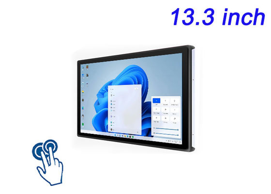 13.3インチWindowsタッチ内蔵モニター 小売チェックアウト,インタラクティブなデジタルシグネージ,スマートホームハブ,制御パネル
