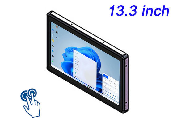 13.3インチWindowsタッチ内蔵モニター 小売チェックアウト,インタラクティブなデジタルシグネージ,スマートホームハブ,制御パネル