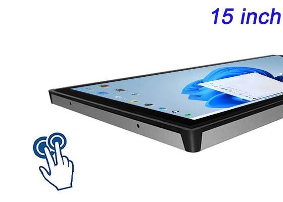 セキュリティモニタリング,工場自動化,倉庫管理,輸送ディスプレイのための15インチWindowsタッチ埋め込み画面