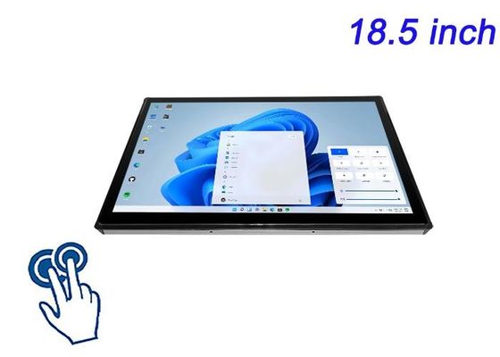 18健身コンソール,チケット販売システム,自動販売機,ウェイフィーディングディスプレイ用の0.5インチWindowsタッチ内蔵モニター