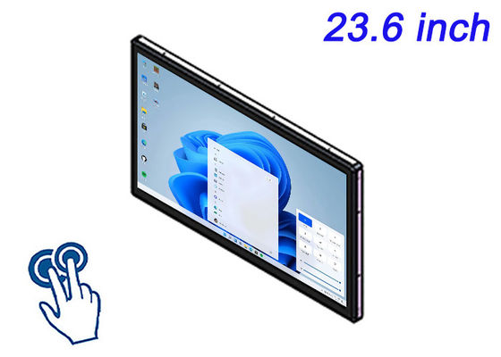 23医療診断,CNCマシン,石油精製システム,および高度な制御パネルのための0.6インチWindowsタッチ埋め込みディスプレイ