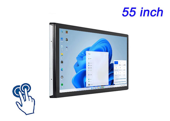 55インチWindowsタッチ内蔵スクリーン 企業プレゼンテーション,デジタルアート・インスタレーション,インタラクティブな博物館展示品,高級ビデオ会議