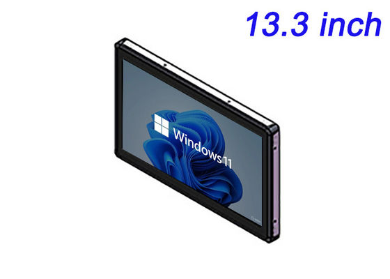 13小売システム,工場自動化,スマート家電,公共情報パネル用の0.3インチウィンドウズ組み込みモニター