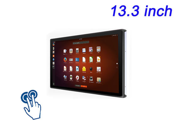 13.3インチ Linux タッチ内蔵ディスプレイ ロジスティック・ターミナル,HMI パネル,自動車制御システム,セキュリティ監視