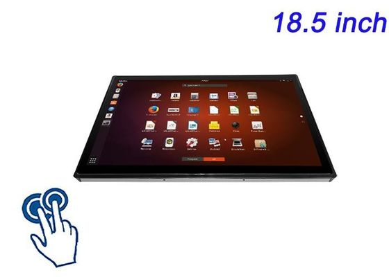 18.5インチLinuxタッチ内蔵モニター 洗車システム,公共標識,インタラクティブな博物館パネル,産業制御