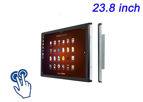 23.8インチLinuxタッチ内蔵ディスプレイ 小売広告,交通管理システム,科学研究パネル,コマンドセンター