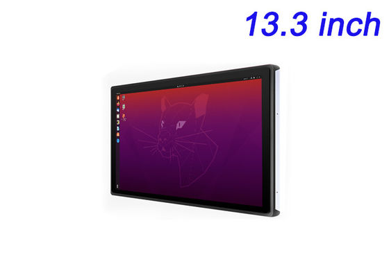 13.3インチ Linux 埋め込みディスプレイ ロジスティック・ダッシュボード,公衆情報パネル,工場自動化,セキュリティシステム