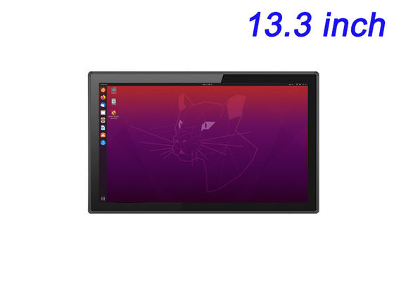 13.3インチ Linux 埋め込みディスプレイ ロジスティック・ダッシュボード,公衆情報パネル,工場自動化,セキュリティシステム