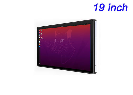 セキュリティモニタリング,工場のダッシュボード,倉庫システム,公共ディスプレイのための19インチLinux埋め込み画面