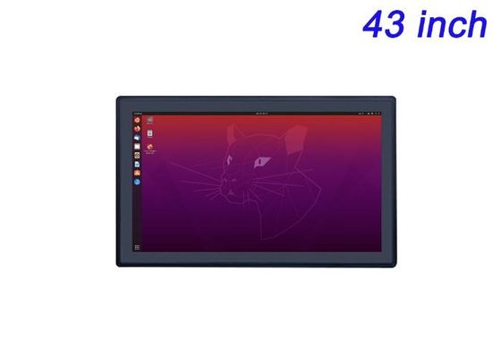 デジタルサイネージ,倉庫管理,スマートシティインフラストラクチャ,施設監視のための43インチLinux埋め込み画面