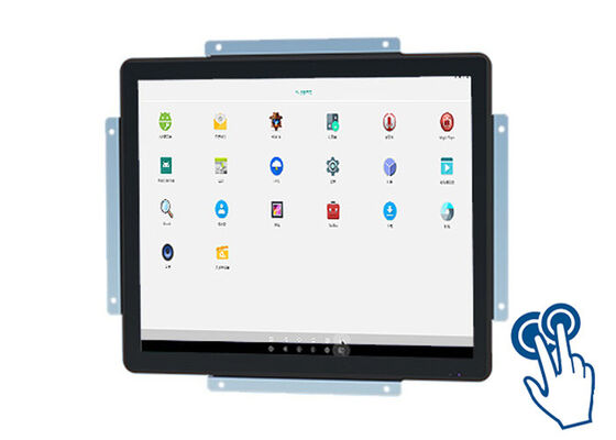 工場自動化およびセキュリティシステム向けの17インチAndroid LCDタッチスクリーン