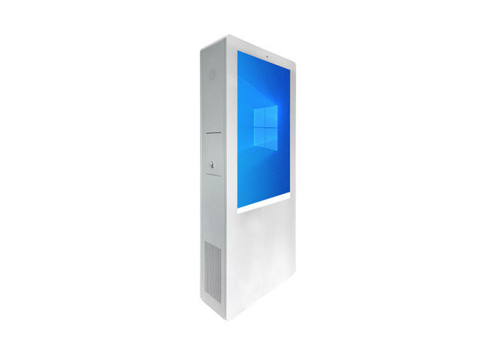 屋外の二重スクリーン デジタルを広告する二重味方された二重スクリーンLcd 2側面の5m 5インチの屋外のデジタル表示装置 スクリーン