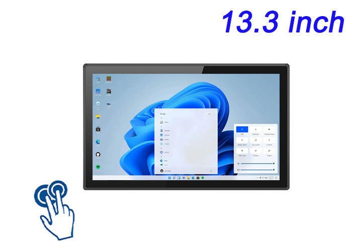13.3インチWindowsタッチ内蔵モニター 小売チェックアウト,インタラクティブなデジタルシグネージ,スマートホームハブ,制御パネル