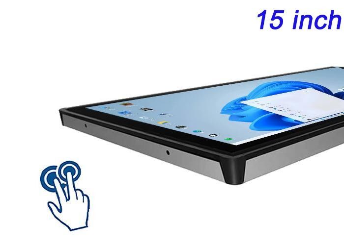 セキュリティモニタリング,工場自動化,倉庫管理,輸送ディスプレイのための15インチWindowsタッチ埋め込み画面