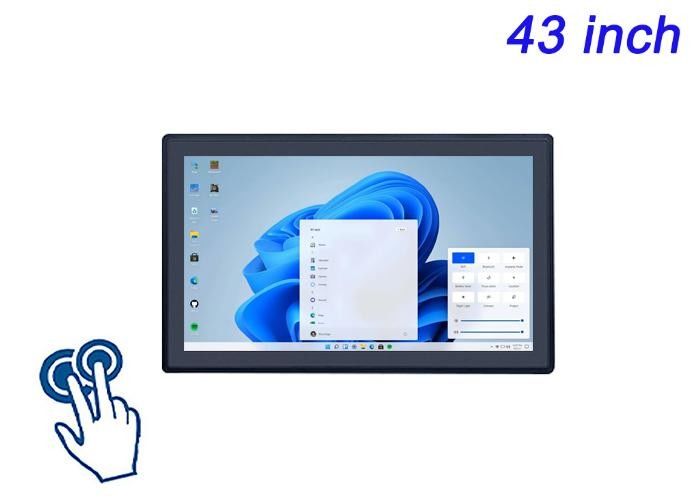 スマートシティディスプレイ,スタジアムインターフェース,イン Immersive Retail Solutions,ゲームシステム用の43インチWindowsタッチ埋め込み画面