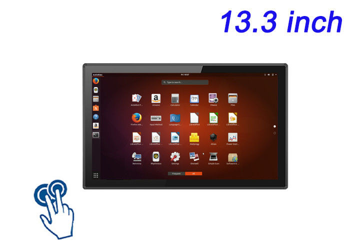 13.3インチ Linux タッチ内蔵ディスプレイ ロジスティック・ターミナル,HMI パネル,自動車制御システム,セキュリティ監視