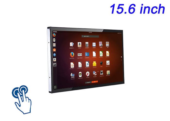 15.6インチLinuxタッチ内蔵画面 公共キオスク,エネルギー管理システム,工場自動化,教育ディスプレイ