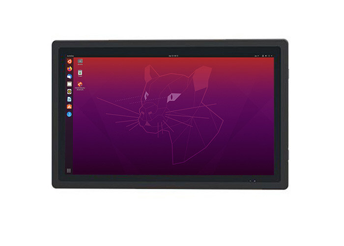 輸送システムおよびスマート機器向けの18.5インチ統合Linux産業用PCスクリーン