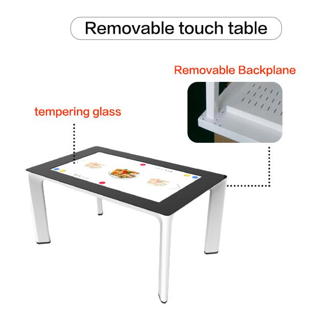 LCDのゲーム/広告/展覧会のスマートな接触テーブルのための相互容量性デジタル タッチ画面のテーブル