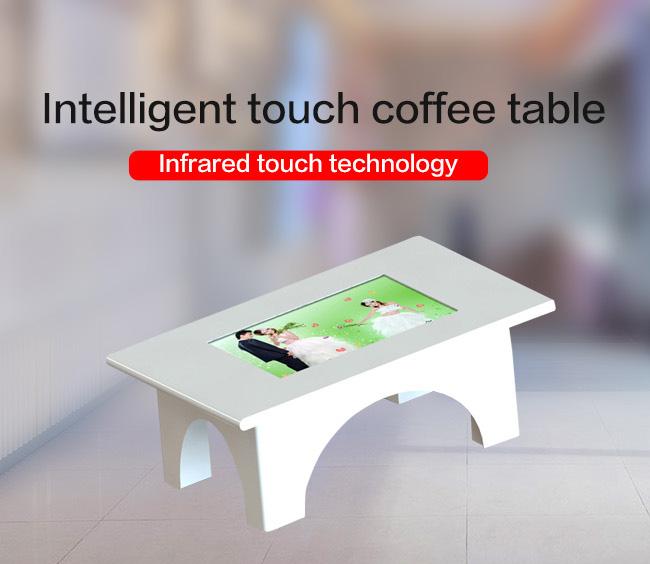 デジタル教育のタッチ画面のテーブルを起草するスマートな複数の接触コーヒー ゲーム テーブルの相互モニターLCDの会議